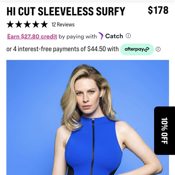 Ta3 Hi Cut Sleeveless Surfy - Picture 9 of 11